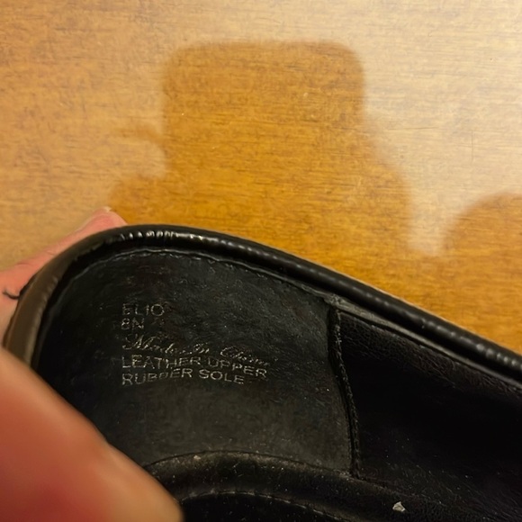 Donald J. Pliner Elio Black Patent Leather Loafers Size 8N. - Picture 6 of 9